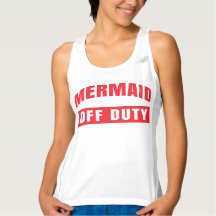 MERMAID OFF DUTY TANK TOP