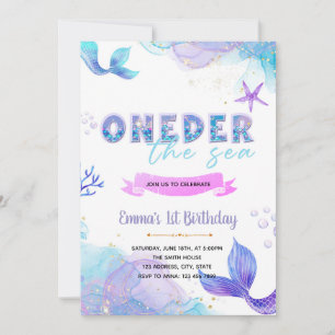 Mermaid Oneder convite para o mar