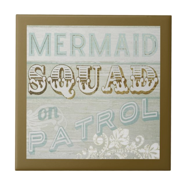 Mermaid Squad sobre Patrulha (Frente)