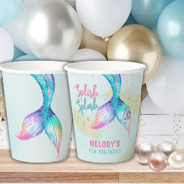 Mermaid Tail Glitter under the sea birthday