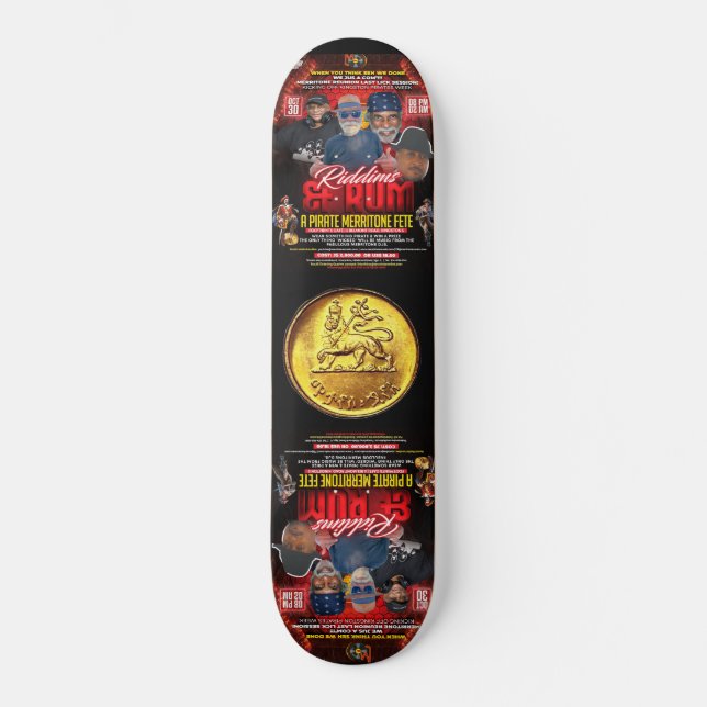 MERRITONE FETE Skateboard (Frente)