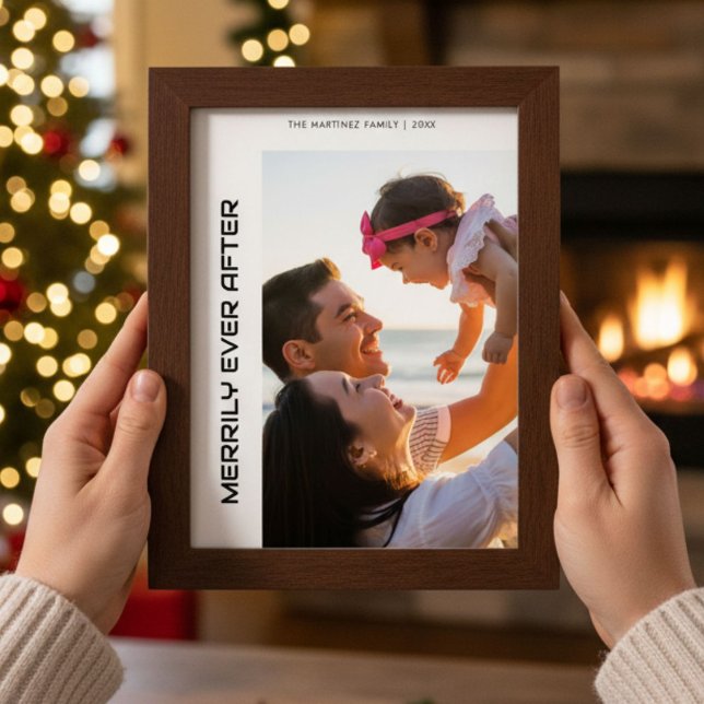 Merrivelmente Depois De Um Cartão De Natal De Famí (Criador carregado)