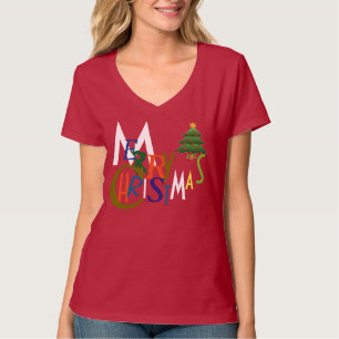 MERRY CHRISTMAS CAMISETA
