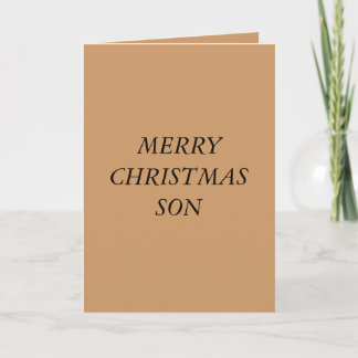MERRY CHRISTMAS CARTÕES PARA FILHO