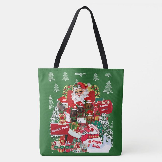 Merry Christmas Lady's Tote Bag (Frente)