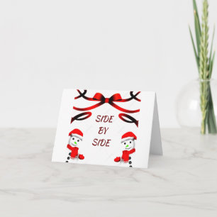 MERRY CHRISTMAS PARA UM CARTÃO ESPECIAL "TWIN"