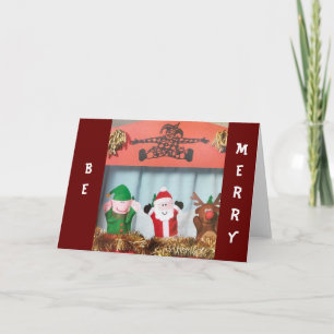 "MERRY CHRISTMAS PEQUENO UM CARTÃO PARA CRIANÇAS