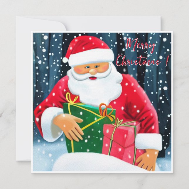 Merry Christmas - Santa Claus (Frente)