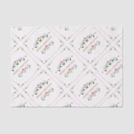 MERRY CHRISTMAS TISSUE PAPEL