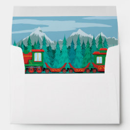Merry Christmas Train Insert