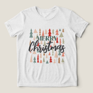 Merry Christmas Trees, Christmas Graphic tee