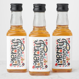 Merry Christmas Typografia Mini