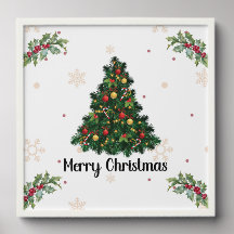 MERRY CHRISTMAS WWll art para feriados
