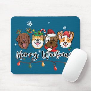 Merry Woofmas Mousepad