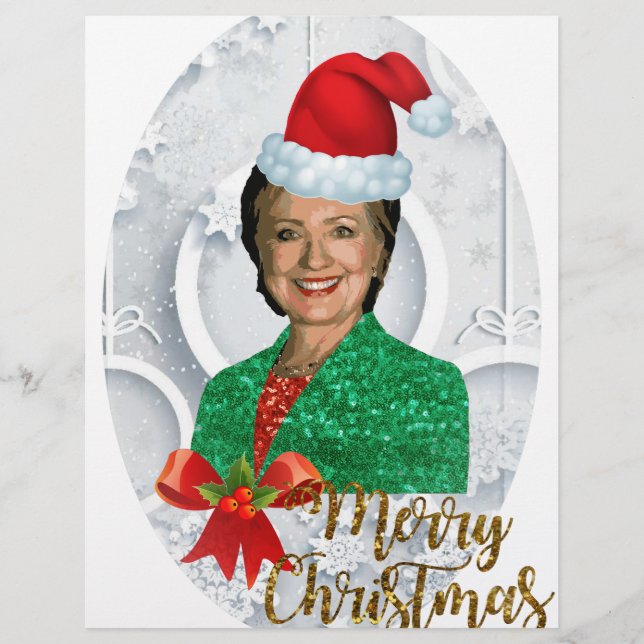 merry xmas Hillary clinton (Frente)