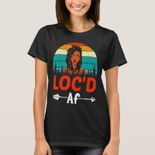 Mês da História da Orgulho Negro Africano Camiseta