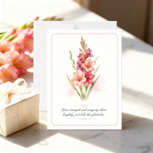 Mês de Flores de Nascimento de Agosto Apreciação d