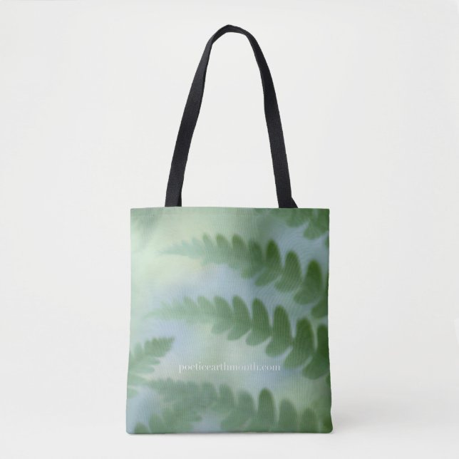 Mês Poético da Terra - Bolsa Meditativo de Fern (Frente)