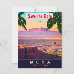 Mesa, Arizona, cartão postal de viagem, 