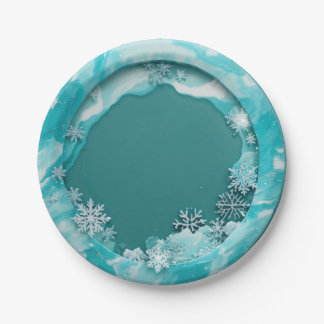 Mesa aspersa: Pratos de festas brancas