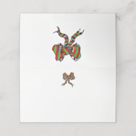 Mesa Cartão de Arco de Natal