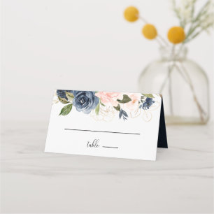 Mesa Cartão de Local Floral de Casamento de Queda Exqui