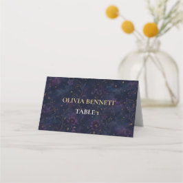 Mesa Cartão de Localização de Casamento Gótico Celestia