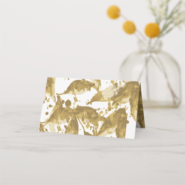 Mesa Cartão de Lugar Dobrado (Frente)