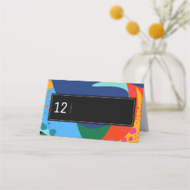 Mesa Cartão de lugar | Noite no Museu