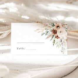 Mesa Cartão de Nome de Lugares de Casamento Floral de G