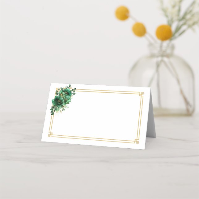 Mesa Cartão de Nome Dobrado (Frente)