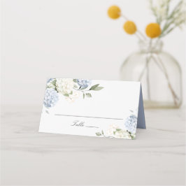 Mesa Cartão de Posicionamento Floral Elegante Hortênsia