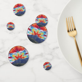 Mesa Confetti Tye-Dye Mt Tamalpais Sky Design