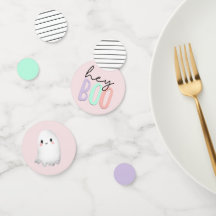 Mesa de aniversário de Boo Pastel Halloween