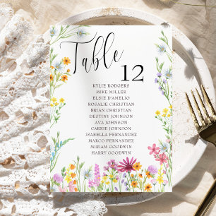 Mesa De Casamento De Flores Selvagens Qualquer Gr