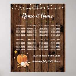 Mesa de Casamento Poster de de Casamento Luzes de