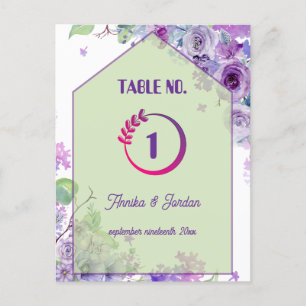 Mesa de Convite para Casamento Floral de Luxo Sem 