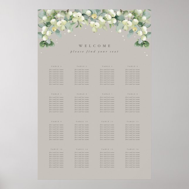 Mesa de Gráfico 8 com 24x36" e 16 Poster (Frente)