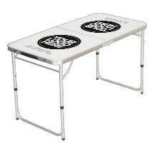 Mesa de Jogo de Beer Pong Portátil com Logo Person