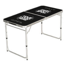 Mesa de Jogo de Beer Pong Portátil com Logotipo Pe