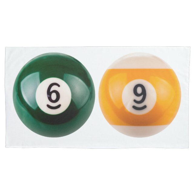 Mesa de piscina 69 do SlipperyJoe, duas bolas de b (Frente)