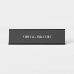 Mesa Modelo de Placa ou Sinal de Porta para Nome de Mes