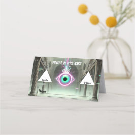 Mesa 👁️ "Nomes na névoa" Cartão de Local Weirdcore 👁️