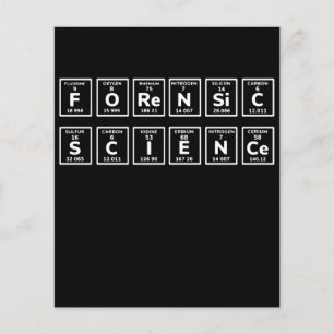 Mesa Periódica de Ciência Forense