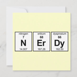 MESA periódica NErDy