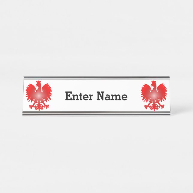 Mesa Placa conhecida feita sob encomenda polonesa de (Frente)