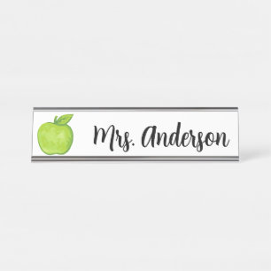 Mesa Placa de Nomes Personalizados de Professores da Ap