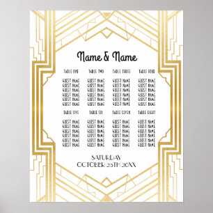 Mesa que Wedding o assento do poster do 1920 do