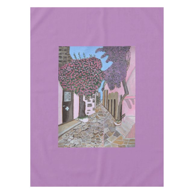 Mesa Santorini, toalha de Grécia (Frente)