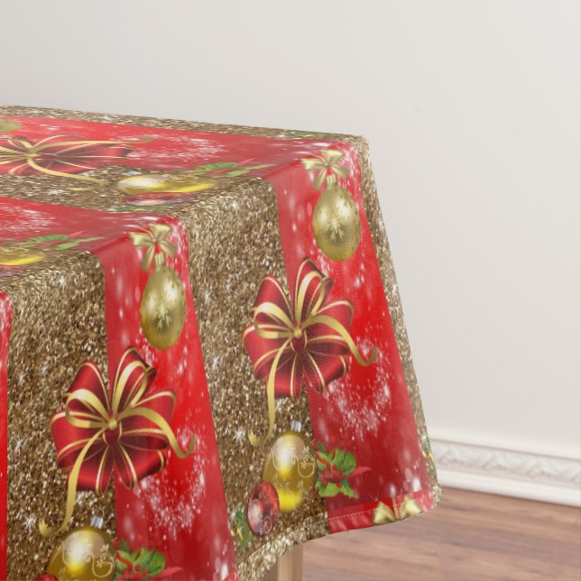 Mesa Toalha de Natal (Posição Original)
